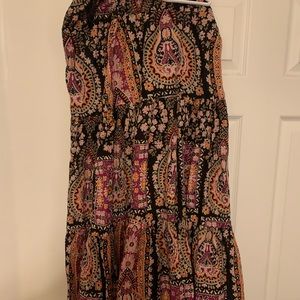 Boho Chic Broom Skirt